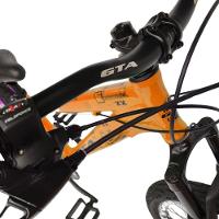 Bicicleta 26 Gta Rebel Freeride Laranja Single 8v Cubo Barulhento Pedivela Camaleão Freio Disco Aros Vmaxx Pneu Flame - 4