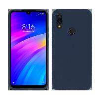 Capa Para Xiaomi Redmi 7 Tpu Emborrachada, Azul - 1