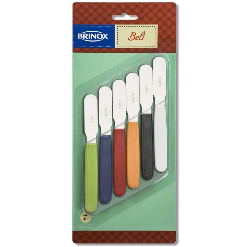 Espátula Para Manteiga Com 6 Peças Beli - 2051-312 - Brinox - 1