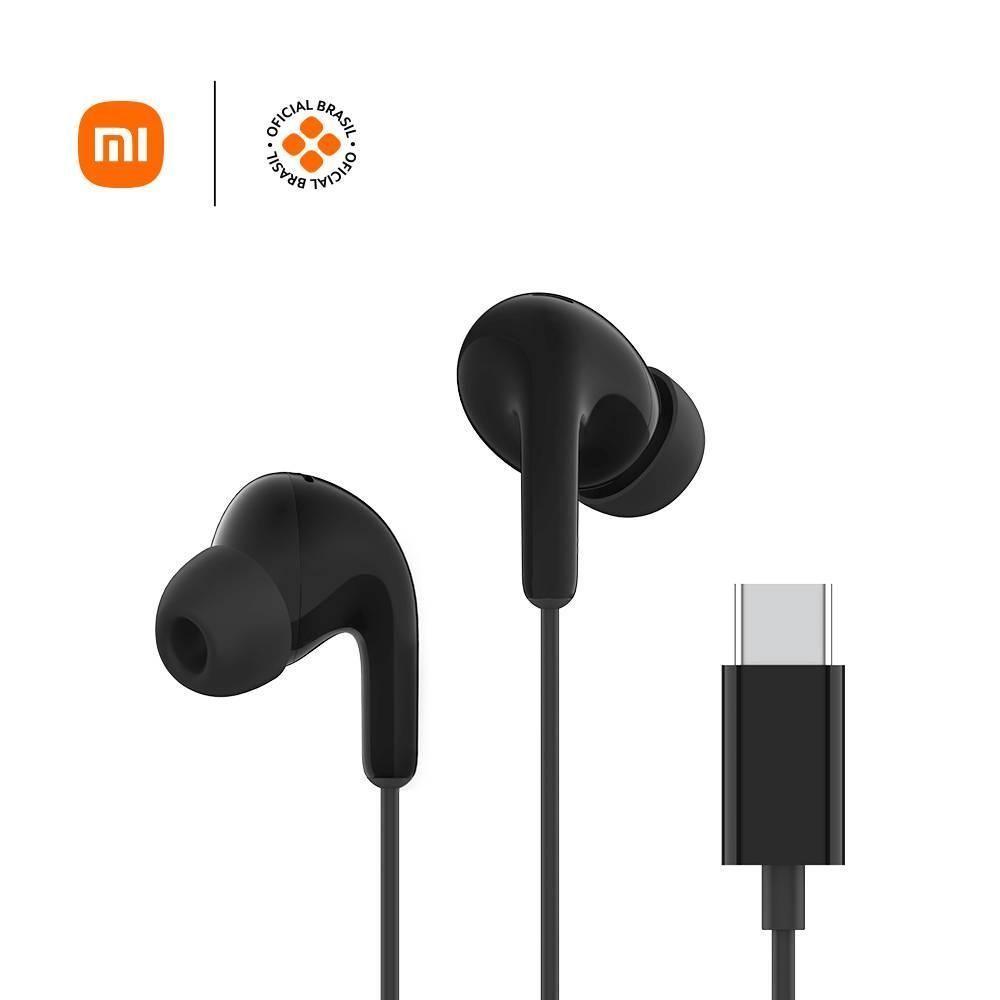 Fone De Ouvido Com Fio Usb Tipo-C Xiaomi Preto - 3