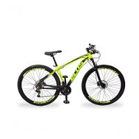 Bicicleta Aro 29 24 Marchas Shimano 17" Amarelo E Preto - 1