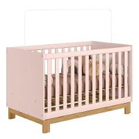 Quarto De Bebê Q Encanto Slim Rosa Acetinado Com Colchão Tend Tudo – Qmovi - 2