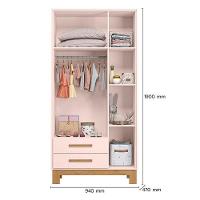 Quarto De Bebê Q Encanto Slim Rosa Acetinado Com Colchão Tend Tudo – Qmovi - 5