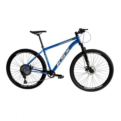 Bicicleta Aro 29 Ksx Sd7 12v Garfo Com Trava K7 11/50 Freios Hidráulicos Kit 1x12 - Azul/branco Tam. 15