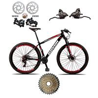 Bicicleta Aro 29 Alumínio Alavanca 21 Marchas Gt Sport Quadro:21 Vermelho - 3