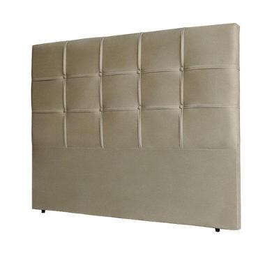 Cabeceira Casal Luiza 140 Cm Taupe Suede – Idf Decor