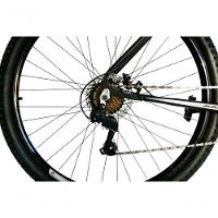 Bicicleta Aro 29 Ksx Sd7 21v Cabos Internos Alumínio Freios A Disco Garfo Suspensão Preto Prata Tamanho 19