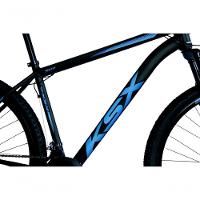 Bicicleta Aro 29 Ksx Sd7 21v Cabos Internos Alumínio Freios A Disco Garfo Suspensão Preto Azul Tamanho 21 - 2