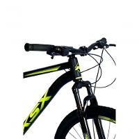 Bicicleta Aro 29 Ksx Sd7 21v Cabos Internos Alumínio Freios A Disco Garfo Suspensão Preto Amarelo Tamanho 15 - 3
