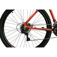 Bicicleta Aro 29 Ksx Sd7 21v Cabos Internos Alumínio Freios A Disco Garfo Suspensão Laranja Preto Tamanho 21