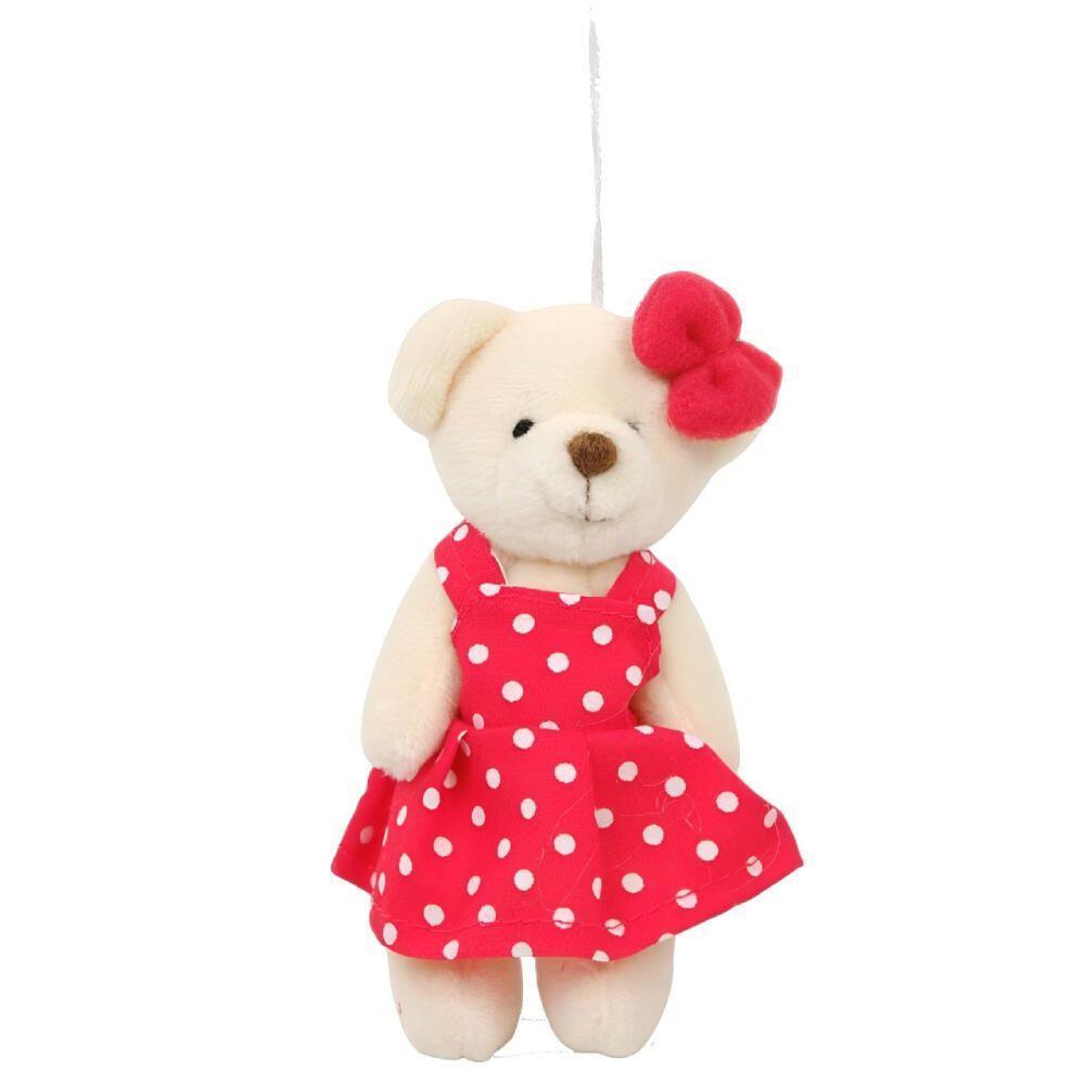 Mini Urso 10cm 1 Unidade Sortido - 1053356 - Cromus Urso 10cm - 1053356 - Cromus - 1
