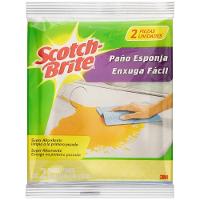 Pano Enxuga Fácil Scotch Brite 2 Unidades - Hb004124424 - 3m