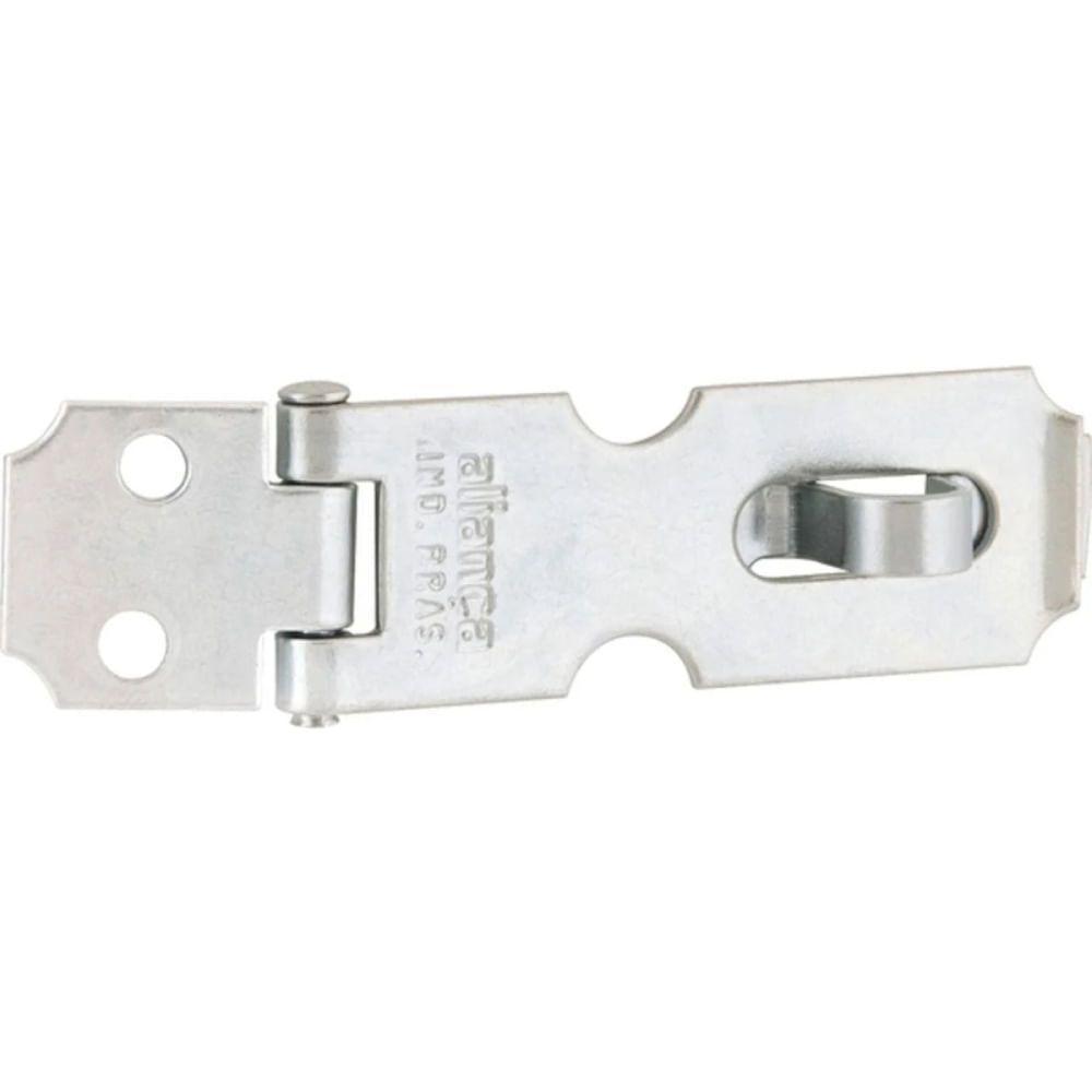 Porta Cadeado Branco Encartelado 114mm 81114 - 070472 - Alianca Porta Cadeado Bc 114mm 81114 - 070472 - Alianca - 1