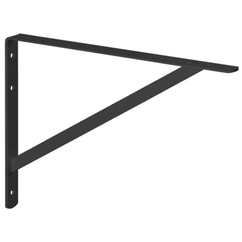 Mão Francesa Leve 30 Cm Preta - Mfl-30-pr - Multivisão - 1