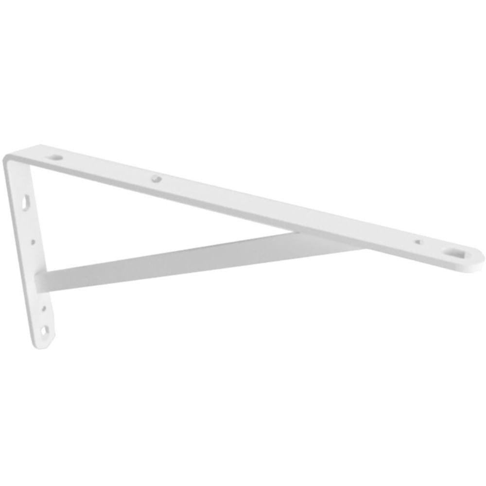 Mão Francesa Reforçada 25 Cm Branca - Mfr-125250-br - Multivisão - 1