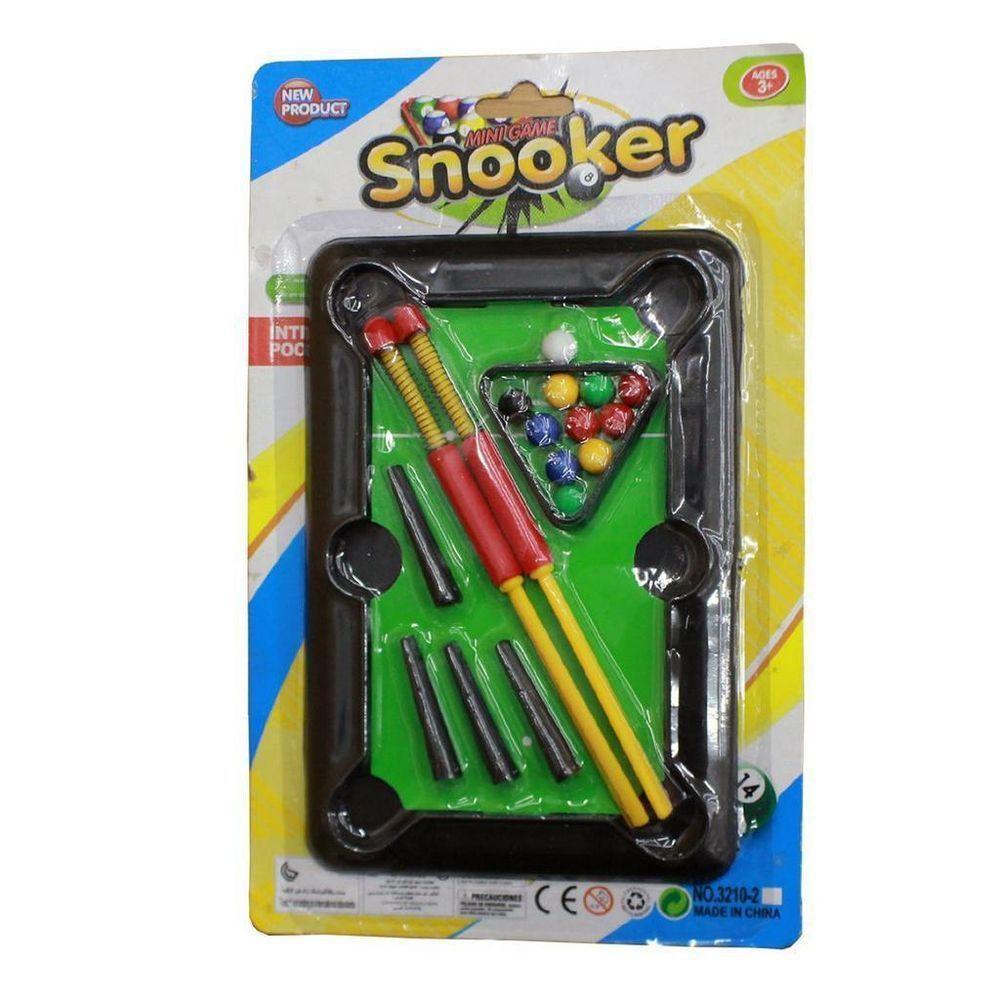 Brinquedo Mini Sinuca Com Acessórios - Snooker - 1
