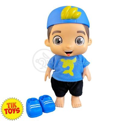 Boneco Luccas Neto Articulado Fala 14 Frases 19cm