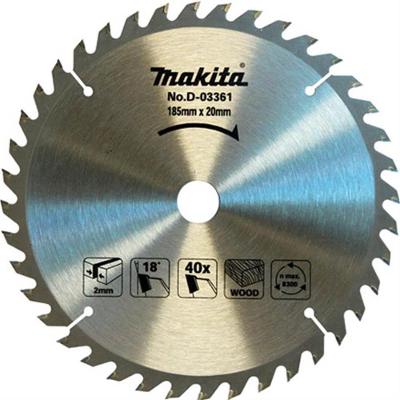 Lâmina De Serra 185x20mm 40 Dentes Para Madeira - D-03361 - Makita Lamina Serra 185x20mm 40t P-mad. Makita D-03361
