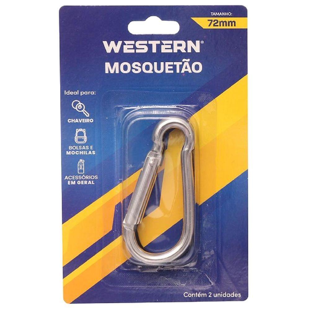 Mosquetão 72mm Jogo De 2 Peças - Mq-16 - Western - 2