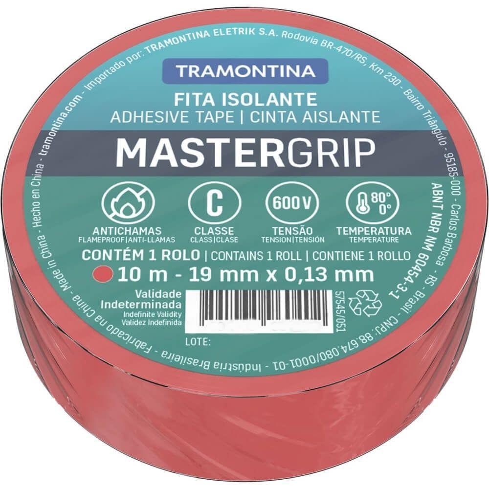 Fita Isolante Vermelha 13mm X 10 Metros - 57545051 - Tramontina - 1