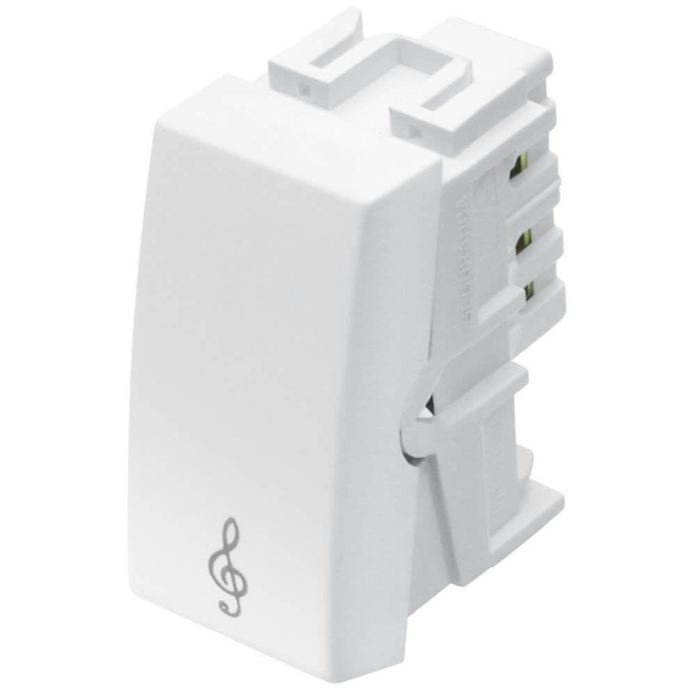 Módulo Pulsador Campainha Elegance - 2232 - Fame Pulsador Campainha 10a-250v Elegance Fam - 1