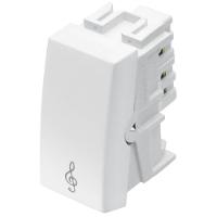 Módulo Pulsador Campainha Elegance - 2232 - Fame Pulsador Campainha 10a-250v Elegance Fam - 1