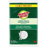 Esponja Scotch Brite Multiuso Leve 4 Pague 3 - Hb004647721 - 3m - 3