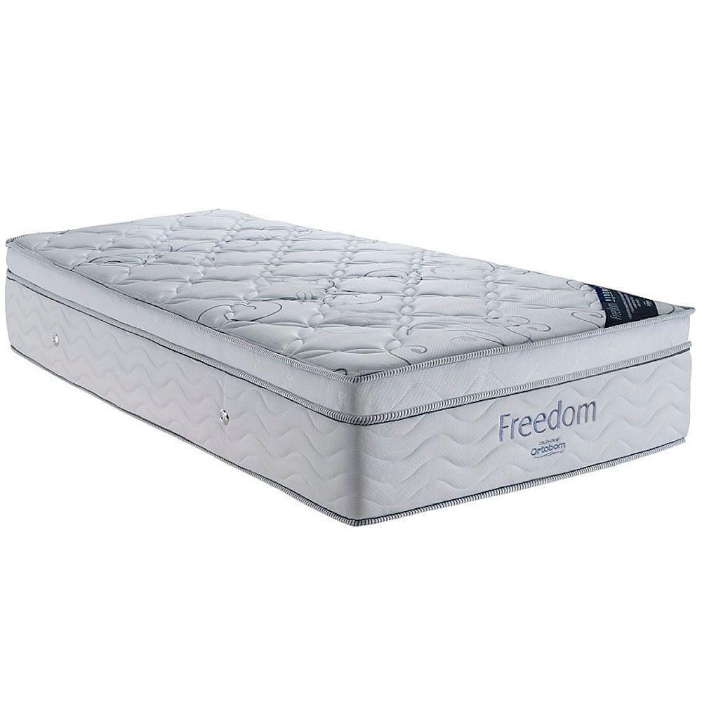 Colchão De Espuma Solteiro Freedom 88x188x32cm - 1041691613 - Ortobom Colchao Freedom Solteiro 88x188x32 - 1