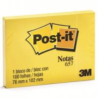 Post-it Am 100 Folhas 76x102mm Ht657 - Hb004088132 - 3m Post-it Am 100f 76x102mm Ht657 3m Hb004088132 - 1