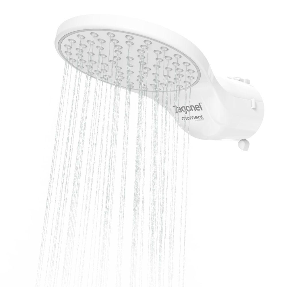 Ducha Moment 4 Temperaturas 6800 Watts 220 Volts Branco - Dmo4t65220br03 - Zagonel - 1