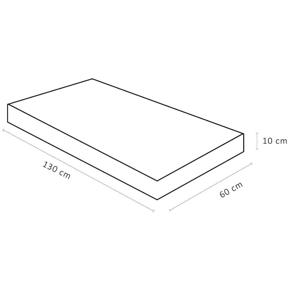 Colchão De Espuma Baby Physical 60x130x10cm - 1040419751 - Ortobom Colchao Baby Physical 60x130x10 - 3