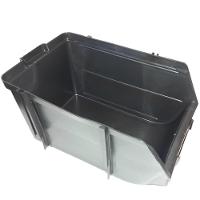 Gaveta Organizadora Empilhável De Plástico Preta N.6 - G6p36 - 3s Sabonaro Gaveta Preta - G6p36 - 3s Sabonaro - 1