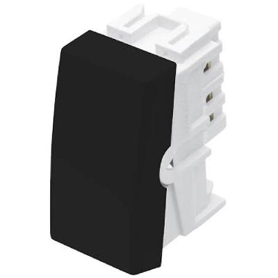 Módulo Interruptor Paralelo Habitat Black 16 Amperes 250 Volts - 4029 - Fame