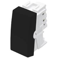 Módulo Interruptor Paralelo Habitat Black 16 Amperes 250 Volts - 4029 - Fame - 1