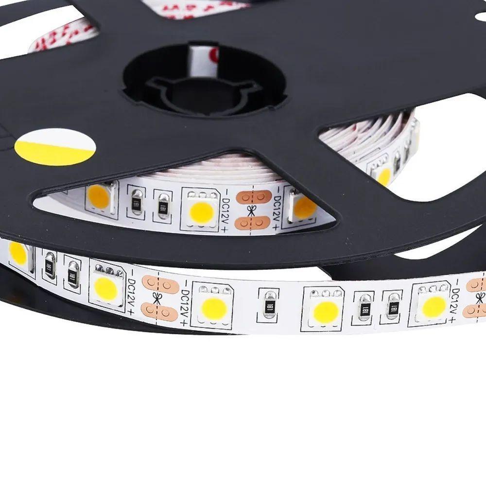 Fita De Led 5050 12 Volts 14,4 Watts 2,5 Metros Vermelha - 9043 - Gaya - 2