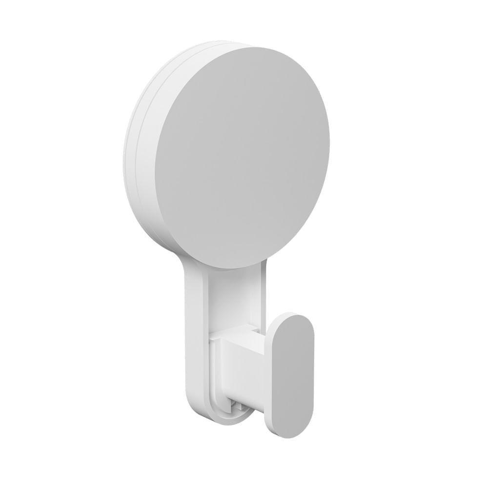 Gancho 6,5x3,7x11,7cm Com Adesivo Branco - Ad-gan*br - Astra Gancho 6,5x3,7x11,7cm C- Adesivo Branco Ad-gan*br Astra - 1