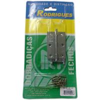 Dobradiça Latão Cromado 2.1-2"" - 5300 - Rodrigues Dobradica Latao Cromado 2.1-2 Rodrigues 5300 - 1