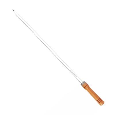 Espeto Alumínio Simples Para Churrasco Com 1 Metro - 3248 - Mor Espeto Aluminio Simples 1,00m Mor 3248