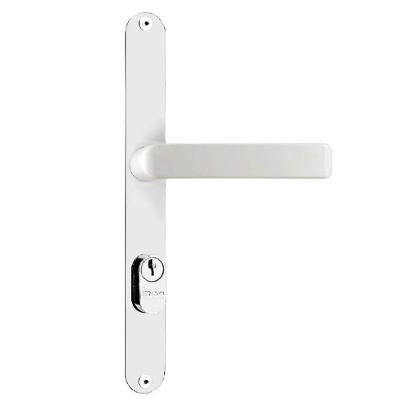 Fechadura 2100s Externa Italy Espelho Slim Branco 2002-10lb - 93213 - Silvana