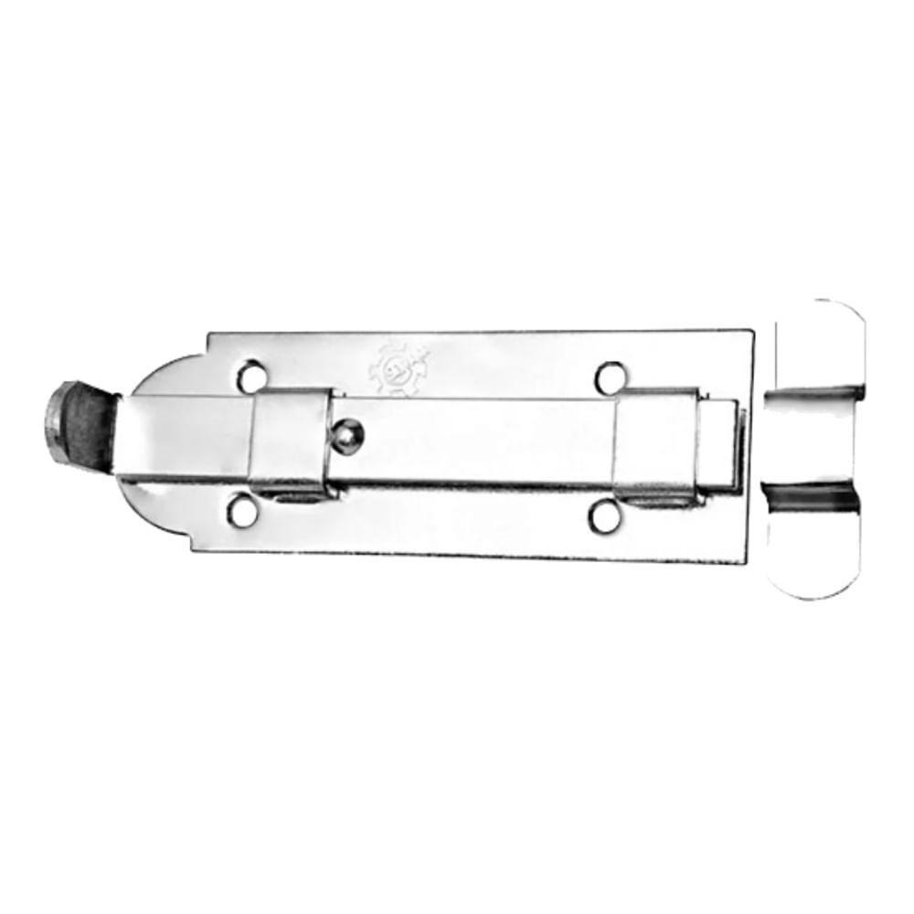 Ferrolho Trinco 450, 4"" Aço Inox Zincado - 92075 - Silvana Ferrolho Trinco 450, 4" Aço Inox Zincado - 92075 - Silvana - 1