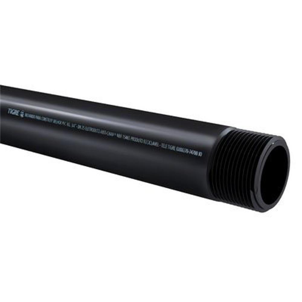 Eletroduto Roscável Pvc Preto 1.1-4"" 3 Metros - 14021922 - Tigre Eletroduto Rosc.pvc Preto 1.1-4 Tigre 14021922 - 1