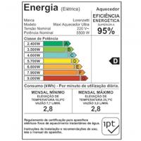 Maxi Aquecedor Ultra 5500 Watts 220 Volts - 7560046 - Lorenzetti - 5