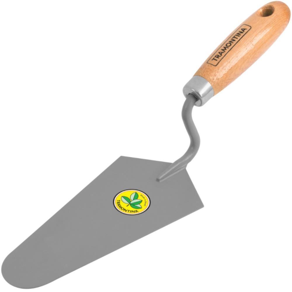 Colher De Pedreiro Em Aço Com Cabo De Madeira De 7"" Polegadas - 77350075 - Tramontina Colher De Pedreiro 7 Tramontina - 1