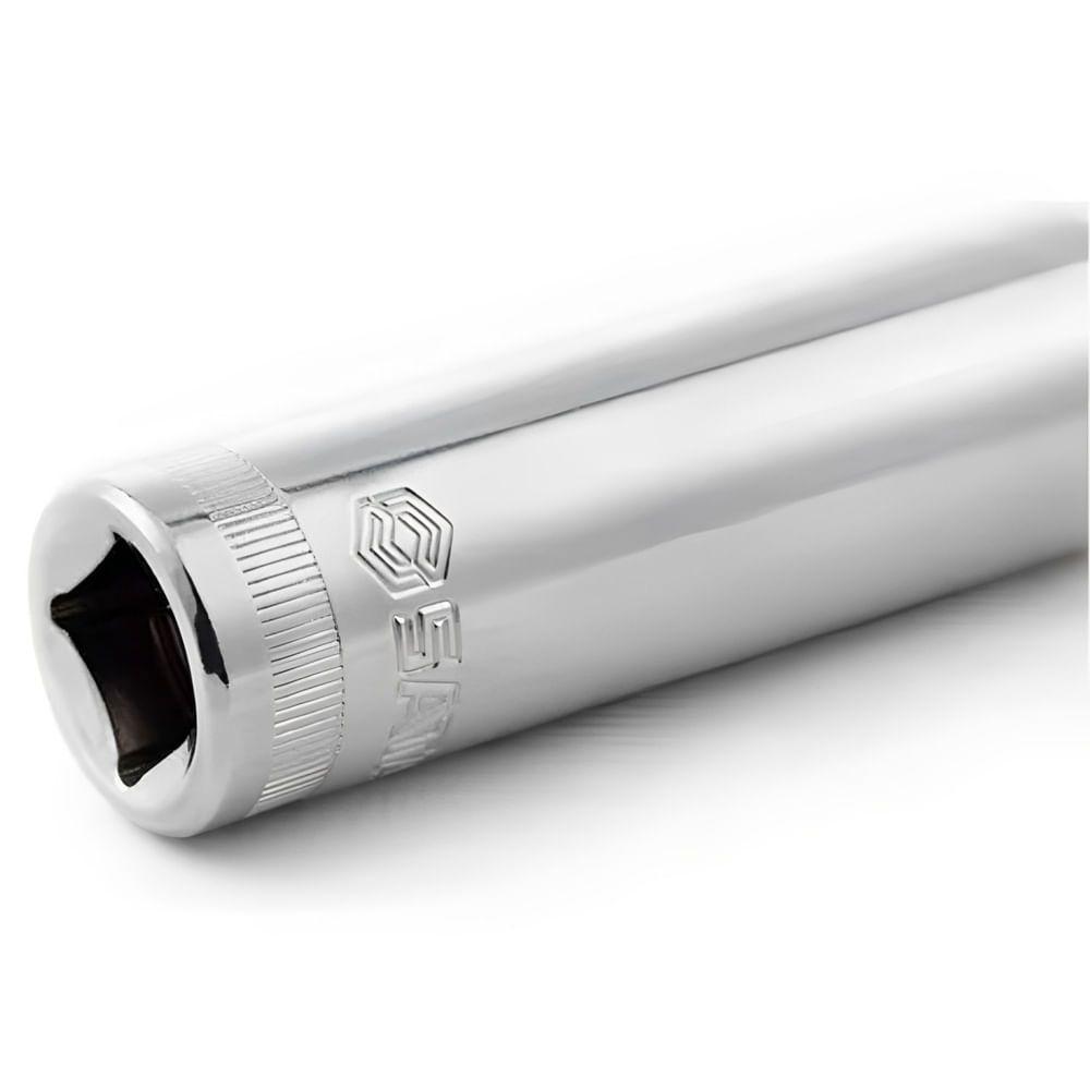 Soquete Estriado Longo 1-2"" 19mm - St13819 - Sata Soquete Estriado Longo 1-2 19mm St13819 Sata - 2