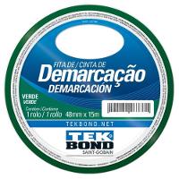 Fita De Demarcação Verde 48mm X 15 Metros - 21261048200 - Tekbond - 1