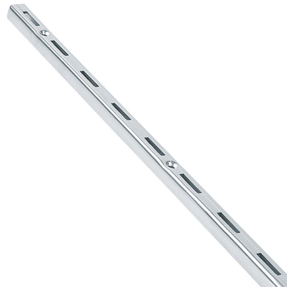 Trilho Para Prateleira De Aço Versátil 200cm Zincado - 6000050002 - Fico Trilho Aco Vers.200cm Zincado Fico 6000050002 - 1