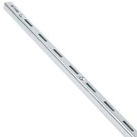 Trilho Para Prateleira De Aço Versátil 200cm Zincado - 6000050002 - Fico Trilho Aco Vers.200cm Zincado Fico 6000050002 - 1