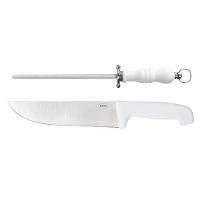 Conjunto Do Assador 2 Peças Faca E Chaira - 3345 - Mor Kit Faca E Chaira Mor 003345 - 1