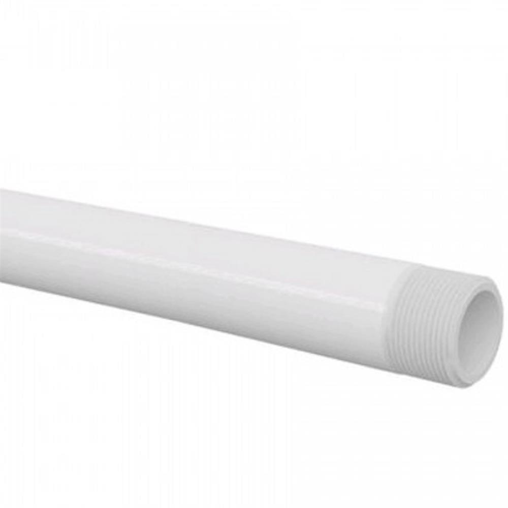 Tubo Roscável Branco 3-4"" 20mm 3 Metros - 10011884 - Tigre Tubo Roscavel 4,0x3m Branco - 1