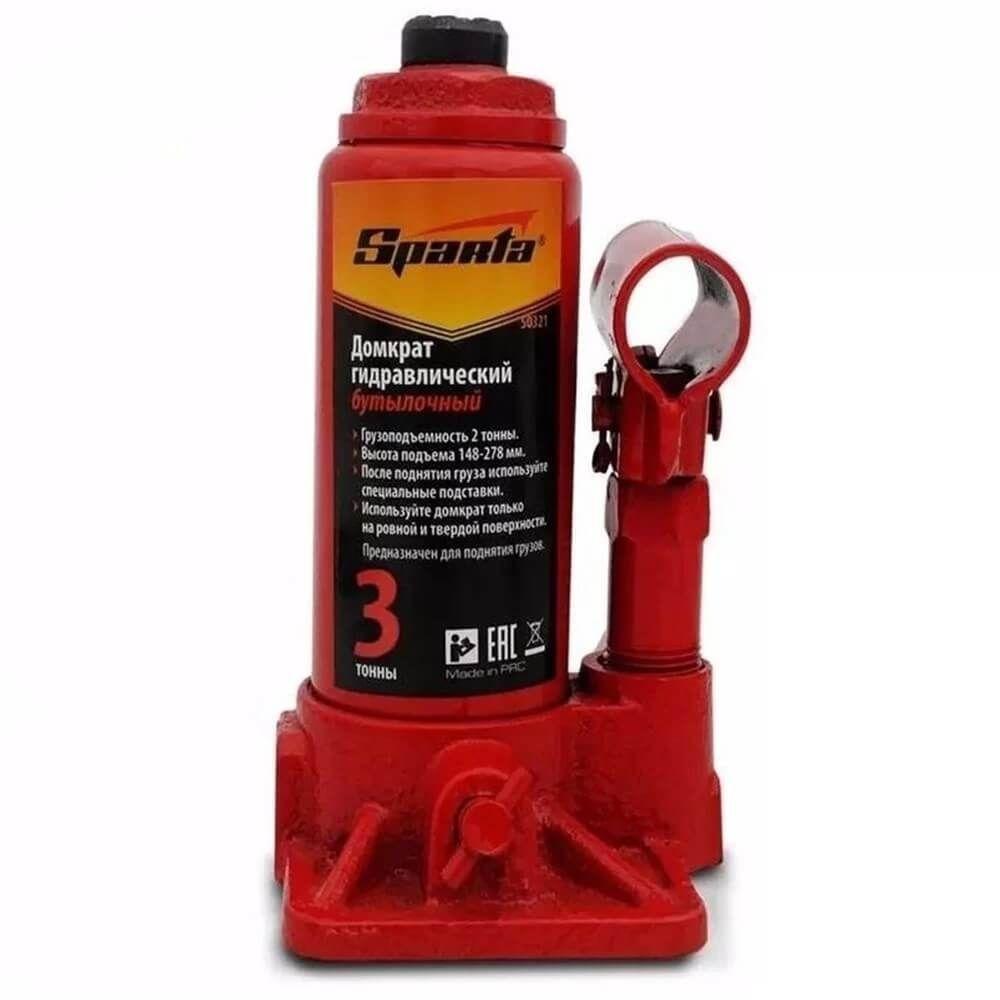 Macaco Hidráulico Tipo Garrafa 3 Toneladas 180-340mm - 5032255 - Sparta - 1